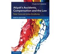 Atiyah's Accidents, Compensation and the Law - Cane Peter