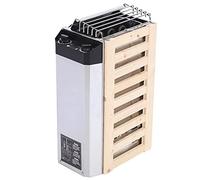 ATJOGWIN Sauna Heater 100V 3kw Stainless Steel Electric Sauna Stove 2-4m³ with Internal Controller for Home Hotel Shower Spa Bath