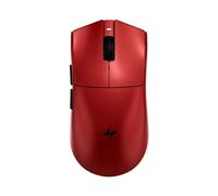 ATK Blazing Sky X1 V2 Mouse da gioco wireless, leggero da 54 g, sensore PAW3950Ultra, MCU Nordic 54L15, interruttori ottici, nuovo dongle GEM 8K, doppia modalità 2,4 G/cablato (ultimato, rosso