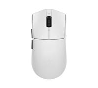 ATK Blazing Sky X1 V2 Ultimate - Mouse da gioco wireless, colore: Bianco | Leggero da 55 g, sensore ultra PAW3950, fino a 42000 DPI, frequenza di polling 8K, durata della batteria 800 ore