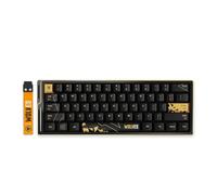 ATK Edge 60/63 HE Ultimate Gaming Keyboard, Wolves Esports x Leviatan Collaboration, CNC Alluminio, 8K Polling, 0.001-3.3 mm Attuazione regolabile, interruttori magnetici RGB (WOL 60 Gateron Jade