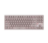 ATK Tastiera da gioco magnetica QK Hex80 HE, 80% TKL, alluminio CNC, interruttori Ti ad effetto Hall, polling 8 kHz, trigger rapido, retroilluminazione RGB (rosa chiaro)