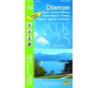 ATK25-P15 Chiemsee (Amtliche Topographische Karte 1:25000): Bergen, Bernau a.Chiemsee, Seeon-Seebruck, Chieming, Traunreut, Eggstätt, Grabenstätt
