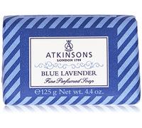 Atkinson - Blue Lavender, Sapone raffinato, fragranza classica di Lavanda - 125 g