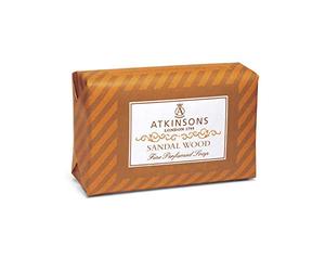 ATKINSONS Fine Perfumed Line Sapone, Sandalwood, 125 gr - 1 Unità