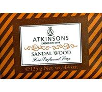 Atkinsons Saponetta Sandal Wood - 125 Gr, 6 Pezzi