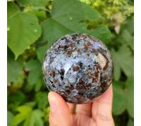 AtkitS Bellissimo Sfera Naturale di Yooperite Sfera di Cristal di Quarzo lucidato Guarigione Reiki 1 pz(200-250g)