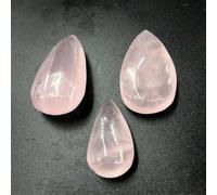 AtkitS Ciondolo in Cristal di Quarzo Rosa Naturale a Forma di Cuore con Goccia d'Acqua, Regalo for la Decorazione della casa Home Decor