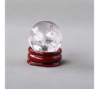 AtkitS Natural Crystal Gem Ball Crystal Witchcraft Ball Quartz Massage Ball Home Decoration WHRLQXM(Color:Clear Quartz)