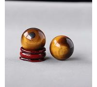AtkitS Natural Crystal Gem Ball Crystal Witchcraft Ball Quartz Massage Ball Home Decoration WHRLQXM(Color:Tiger Eye)
