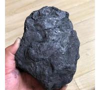 AtkitS Pietra chakra della radice della stregoneria minerale naturale di shungite di cristallo da meditazione (dimensioni: 20-30 g)