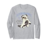 ATLA Eastern Air Temple Flight Academy YIP-YIP Anime Maglia a Manica