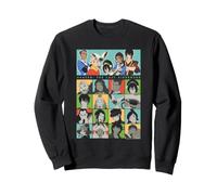 ATLA Pop Art Character Grid Full Cast Retro Cartoon Felpa