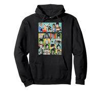 ATLA Pop Art Character Grid Full Cast Retro Cartoon Felpa con Cappuccio
