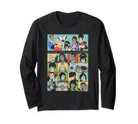 ATLA Pop Art Character Grid Full Cast Retro Cartoon Maglia a Manica