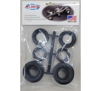アトランティスモデル ATLAMC1012 1/16 Funny Car Tire Set, Plastic Model Parts