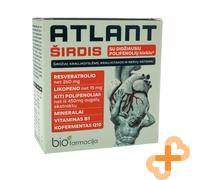 ATLANT Cuore Integratore 28 Bustine Sangue Vasi Vitamine Minerali