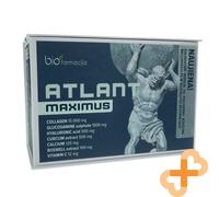 ATLANT Maximus 28 Bustine Collagene Glucosamina Calcio Vitamina C Cartilagine