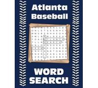 Atlanta Baseball Word Search Puzzle Book