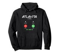 Atlanta Chiama e Devo Andare in Georgia in Viaggio Felpa con Cappuccio