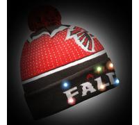 Atlanta Falcons Big Logo Luce Up Berretto Beanie Cappello Invernale Tocco Jogger