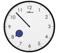 Atlanta Orologio Analogico Puntatore cambia colore nero bianco rotondo - 4431 - 7