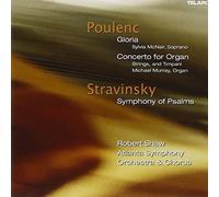 Atlanta Symp Orch/ Symphony of Psalms/gloria and Concerto for Organ (Shaw, (CD)