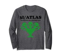 Atlante 3I Atlas Comet Interstellar Alien 3I Atlas Maglia a Manica