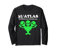 Atlante 3I Atlas Comet Interstellar Alien 3I Atlas Maglia a Manica