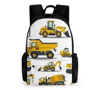 Atlante completo di attrezzature edili Zaino di grande capacità completamente stampato con tasche unisex