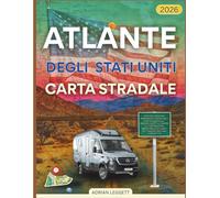 ATLANTE DEGLI STATI UNITI CARTA STRADALE 2026