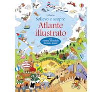 Atlante illustrato. Ediz. a colori. Con Carta geografica ripiegata