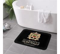 Atlante marocchino Lions Marocco Bandiera antiscivolo Zerbino Tappetino Tappeto per la Cucina Ingresso Bagno della Casa di Zampa Stuoie