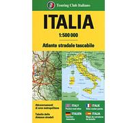 Atlante stradale d'Italia 1:500 000. Ediz. a spirale