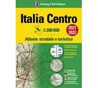 Atlante stradale Italia Centro 1:200.000