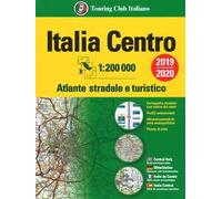 Atlante stradale Italia Centro 1:200.000. Ediz. multilingue