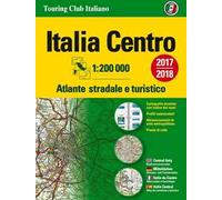 Atlante stradale Italia Centro 1:200.000. Ediz. multilingue