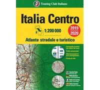 Atlante stradale Italia Centro 1:200.000. Ediz. multilingue