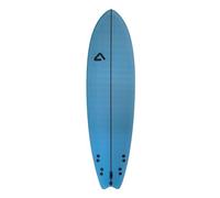 Atlantic Boards | Tavola da Surf Softboard | Whale | 5'7" x 21,5" x 2,75" - 35L | Resina epossidica | Sistema FCS: 5 chiglie rigide - Blu