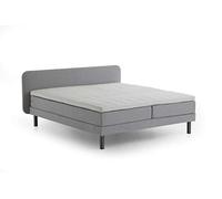 Atlantic Home Collection Carola - Materasso a molle insacchettate a 7 zone, durezza H3, 160 x 200 cm, colore: Grigio chiaro