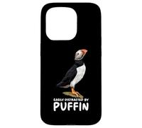 Atlantic Puffin Muffin Seabird Easily Distracted By Puffin Custodia per iPhone 15 Pro