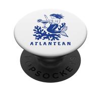 Atlantide Donne Sirena Atlantide civiltà antica Mito PopSockets PopGrip Adesivo