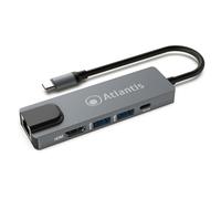 MINI DOCKING ATLANTIS A04-TC_LANHD+PU IN: 1xUSB-C OUT: 1xHDMI 1.4 1xGigabit Lan