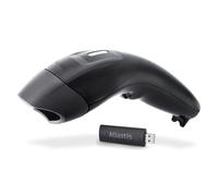 Atlantis A08-LN1252-W Lettore Codici a Barre Barcode reader scanner Wireless 1D Ottico ad alta risoluzione 2500 pix, 270 scansioni sec, legge da smartphone, codice farmaceutico, collegamento USB