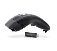 Atlantis A08-LS1552-W Lettore Codici a Barre Barcode reader scanner Wireless 1D Laser (650nm), 270 scansioni sec, codice farmaceutico, collegamento USB, guida rapida.