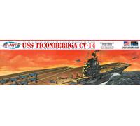 Atlantis AMCR611 1:500 USS Ticonderoga, CV-14 Model Kit