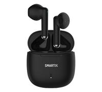 AURICOLARE ATLANTIS SMARTIX TWS SM60-FI9-B BT v5.3 custodia con funzione di ricarica include battery bank da 300mA Nero