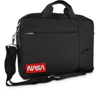 ATLANTIS BORSA NOTEBOOK THE MOON PROJECT BAG 156" BLACK LOGO NASA WORM NS-KLM180705-B NEW