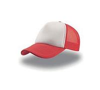 Atlantis Cappellino con visiera Mod. Record colore Rosso