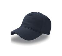 Atlantis Cargo Weathered Visor 5 Panel Cap - Navy - OS
